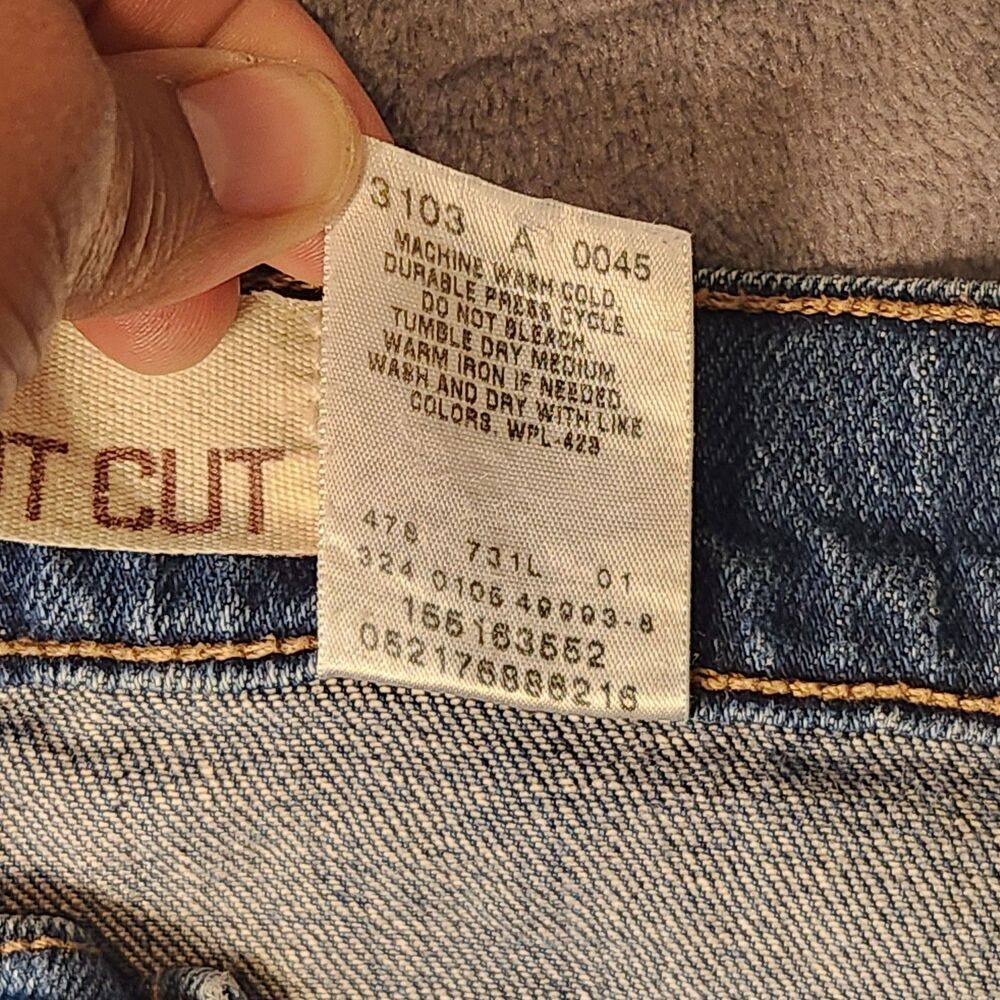 Levis 515 Nouveau Bootcut Jeans Womens Curvy fit 2006 Size 6M - Picture 5 of 11